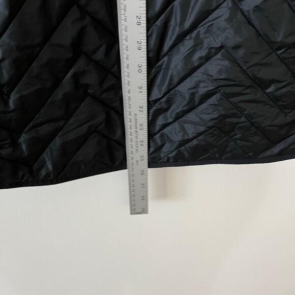 Athleta Jacket Womens Small Black Quilted Mendocino Coat Full Zip Outdoor Winter - Picture 5 of 12